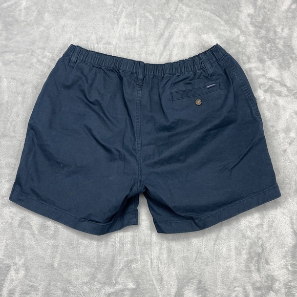 Chubbies Armadas Shorts Men L Navy Regular Fit 5.5" Inseam Stretch Elastic Waist - Picture 2 of 7